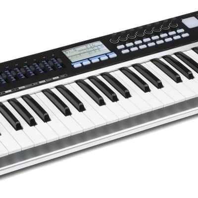 Samson Graphite 49 Key USB MIDI DJ Keyboard Controller w/Aftertouch/Fader/Pads
