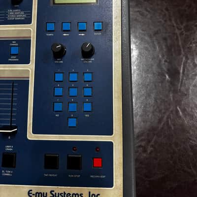 E-MU Systems SP-12 8-Voice Drum Sampler 1985 - 1987 - Blue image 5