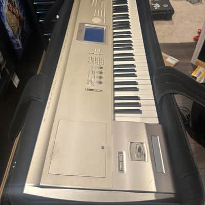 Korg Triton Studio 88-Key 120-Voice Polyphonic Workstation 2002 - 2005 - Silver image 2