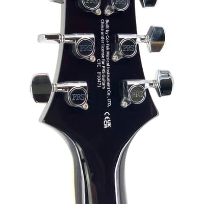 PRS SE Hollowbody II - Black Gold Burst image 5