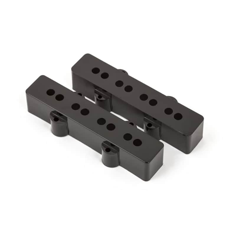Fender Pickup Covers, Pure Vintage Jazz Bass® Black (2) image 1