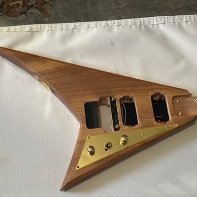 2020's Jackson JS32 RR Rhoads Natural Wood Semi Loaded Guitar Body Floyd Ready