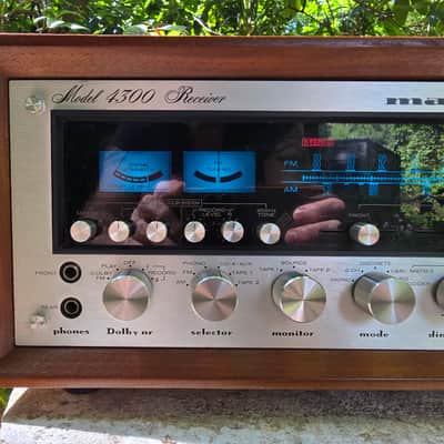 Marantz 4300 Pro Serviced Stereo/Quad Receiver Custom Wood Case Superb Sound LED image 23