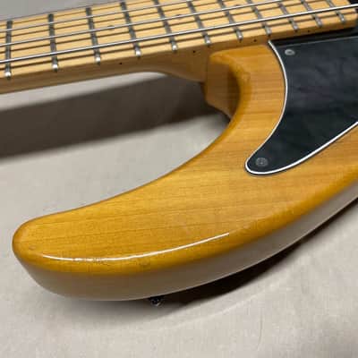 Guild USA SB-602 SB602 Pilot Bass 4-String with Case 1987 Natural image 12