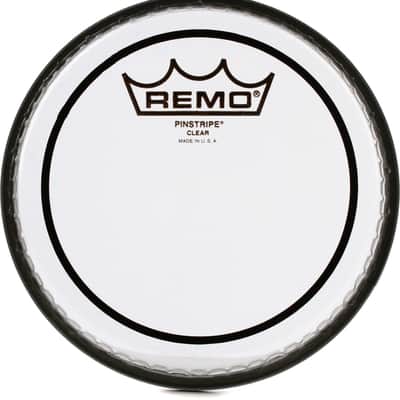 Remo Pinstripe Clear Drumhead - 6 inch imagen 1