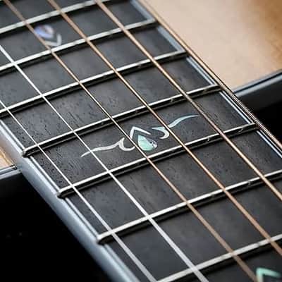 Cort Gold Edge Acoustic-Electric w/ Case, Grand Auditorium Torrefied Solid Spruce Top 1 3/4"(45mm) Nut, Mint image 12