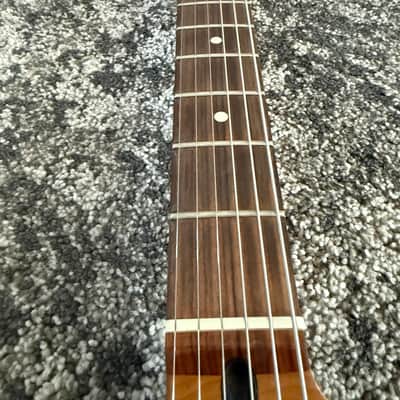 Fender Alternate Reality Powercaster 2018 White Opal Pau Ferro Fretboard Guitar image 8