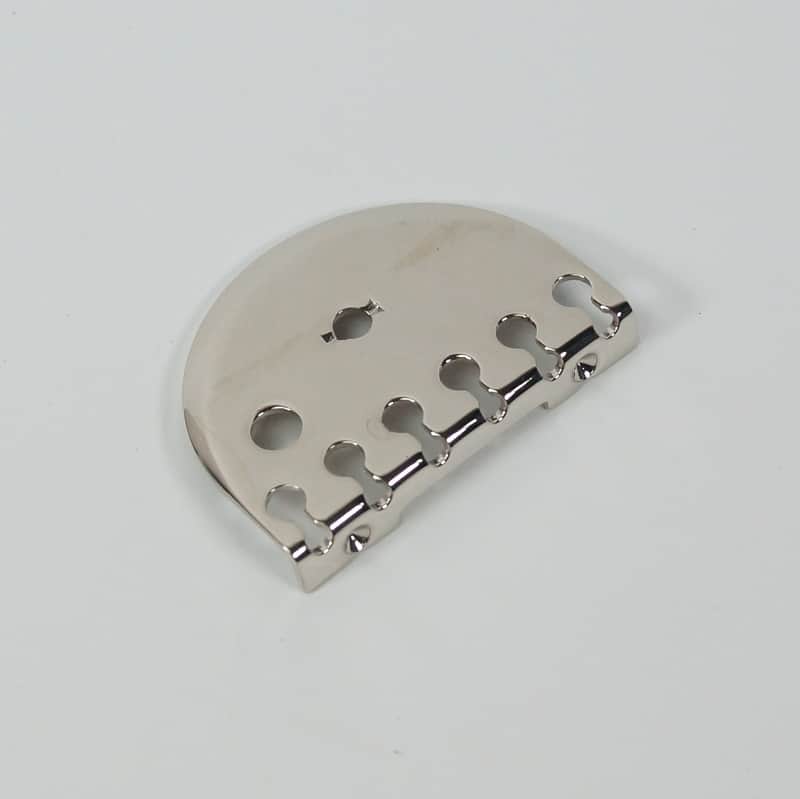 New Design Guitar Tailpiece for All kind of guitars, Semicircle, Chrome image 1