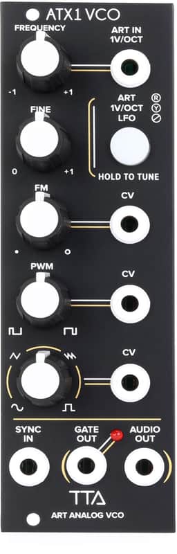Tiptop Audio ART ATX1 VCO Analog Multi-mode Oscillator Eurorack Module image 1