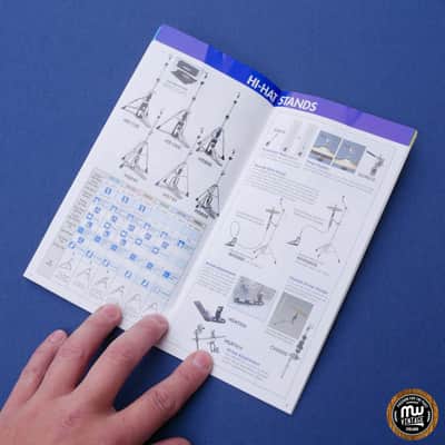 Yamaha Drums System Hardware Catalog RARE image 9