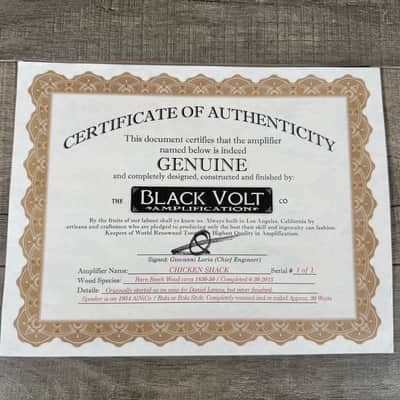 Black Volt 1x12 Crazy Horse Guitar Cabinet 2015 - "Chicken Shack" image 2
