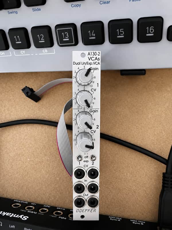 Doepfer A-130-2 VCAs Dula Lin/Exp VCA 2010s - Silver image 1