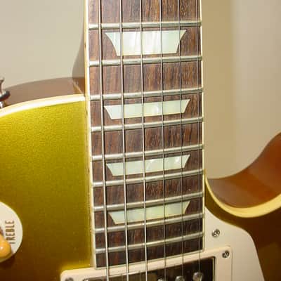 Gibson Custom Shop LPR 7 Historic Collection 1957 Reissue Les Paul Gold Top Guitar w/ Case & COA image 6