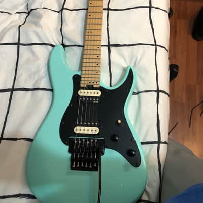 Schecter 1280 Sun Valley Super Shredder FR w/ Floyd Rose Tremolo Sea Foam Green image 3