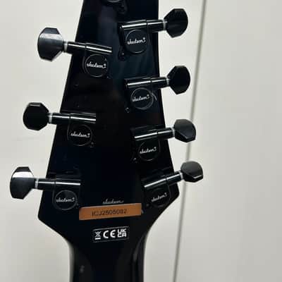 Jackson X Series SLAT8 MS Soloist Archtop 8 String Electric Multi Scale Guitar - Gloss Black image 5
