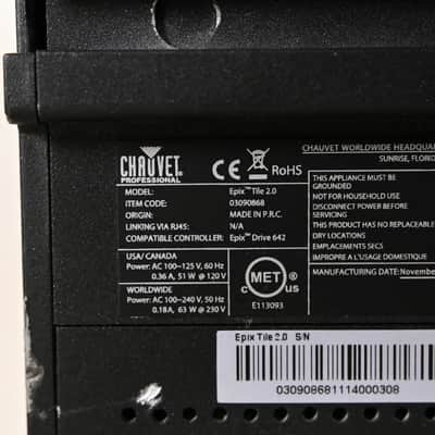 Chauvet Epix Tile 2.0 12 x 12 LED Pixel Array CG008KN image 9