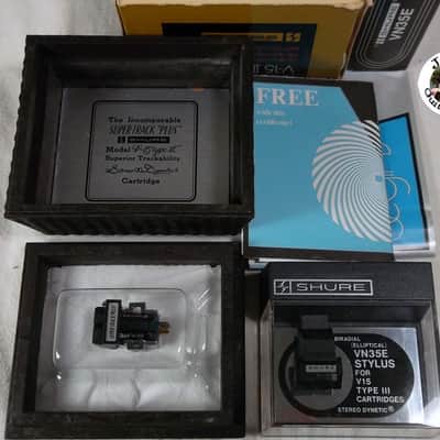 1970's Shure V15 Type III Super Track Plus Turntable Cartridge New "With" Also A Spare New Original Shure Super Track Plus. Everything is New and All In The Box L@@k! #041 image 4