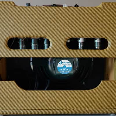 BLUE RIDGE VACUUM TUBE WORKS CUSTOM 5E3 DELUXE Mid 20'S - Laquered Tweed image 6