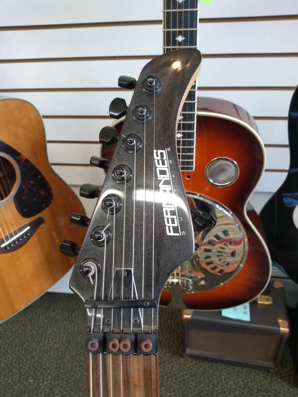 Rare Fernandes Revolver Pro 7 FR-125S Sustainer 7 String Electric