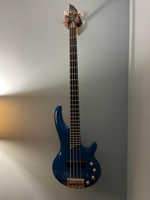 Cort Blue CURBOW 4-String Bass 2010s Korea image 1