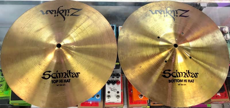 Zildjian Scimitar 14” Hi Hats - Pre Owned image 1