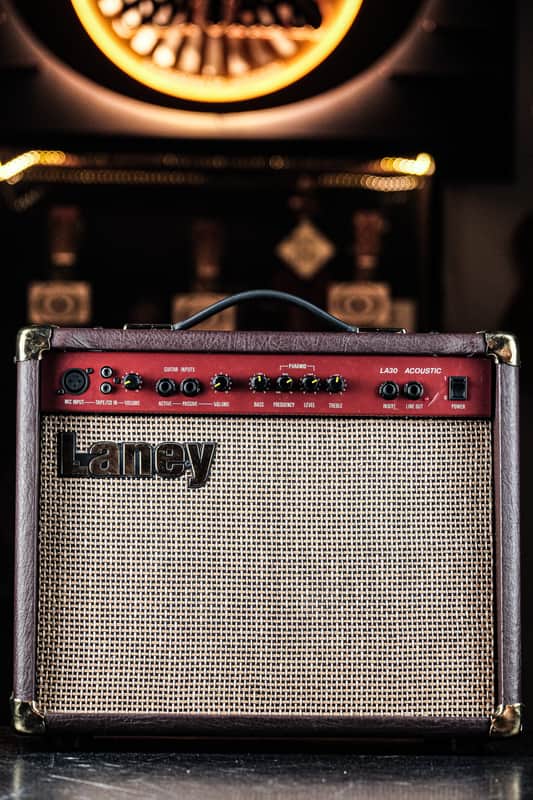 2006 Laney LA30 Acoustic brown image 1
