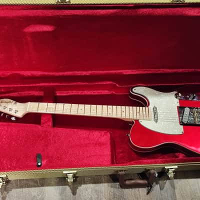 MyDream Partcaster Custom Built - Candy Apple Red Tele Tapped A5/A2 Pickups image 5