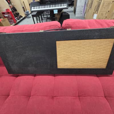 Silvertone Guitar in case with amp - Black Silvertone 1448 image 10