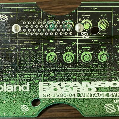 Roland SR-JV80-04 Vintage Synth Expansion Board 1990s - Green image 1