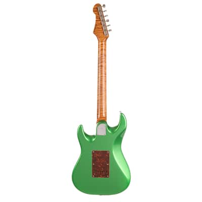 Patrick James Eggle Guitars 96 Vintage Green Metallic Used image 3
