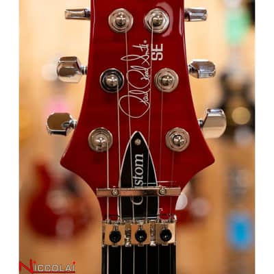 PRS SE Custom 24 Floyd Charcoal Cherry Burst image 5