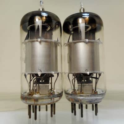 2 TELEFUNKEN EF86 SILVER PLATES, RING GETTER, DIAMOND ◊ image 3