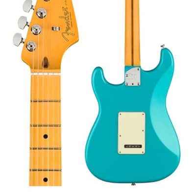 Fender American Pro II Stratocaster MN Miami Blue with Case image 6
