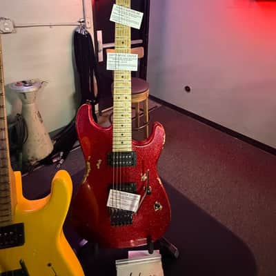 2026 USA JACKSON CUSTOM SHOP / SPECIAL EDITION DINKY \ RED SPARKLE NITRO RELIC CLUB image 2