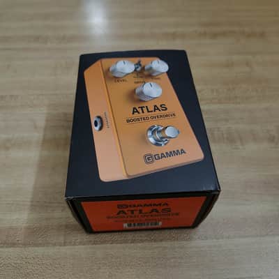 GAMMA Atlas Boosted Overdrive Guitar Effects Pedal - Orange image 11