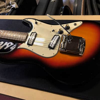 Belle Aria  1802T fabriquée à la fin des années 60 au Japon idem Epiphone ET-270 Kurt Cobain NIRVANA image 11