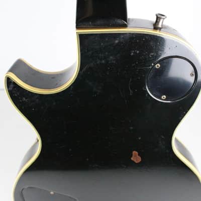 1979 Vintage Gibson Les Paul Custom 3-Pickup "Black Beauty" All Original Ebony 1970's OHSC Manual image 16