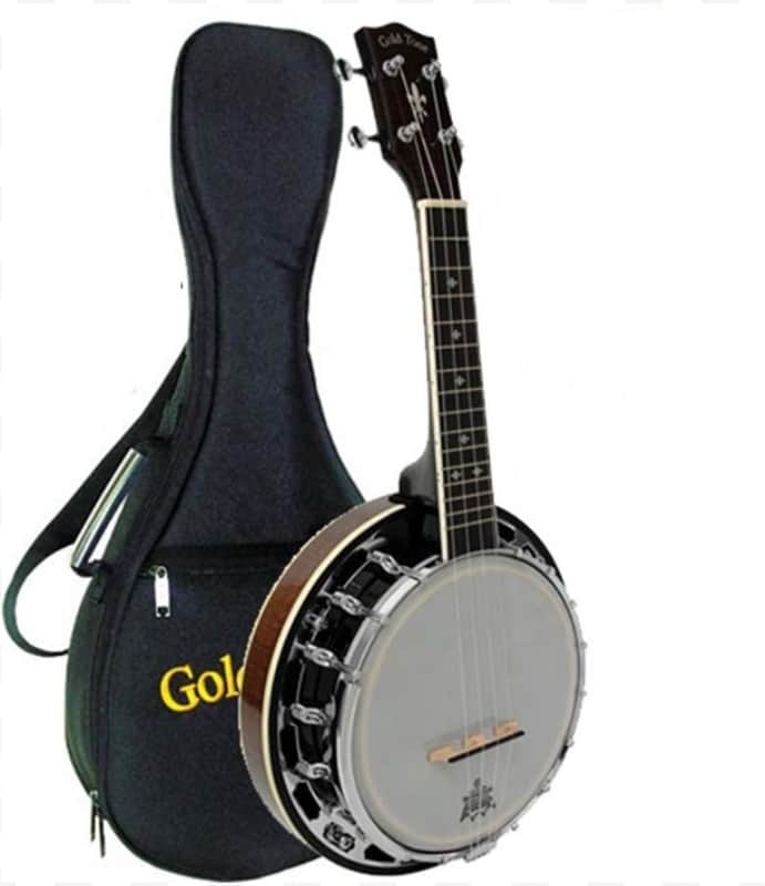 Gold Tone Banjolele-DLX Concert Scale Professional Banjo Ukulele Deluxe with Gig Bag image 1