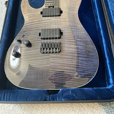 Schecter C-1 SLS Elite Left-Handed 2018 - Present - Black Fade Burst image 1