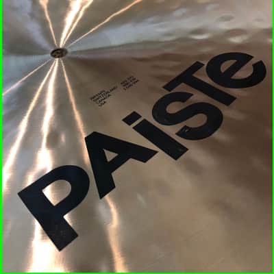 Paiste Vault Release 0047: Sound Creation 18" Dark Flatride Flat Ride from 1985 IMMACULATE COLLECTOR GRADE NOS Mint Formula 602 alloy gem! image 17