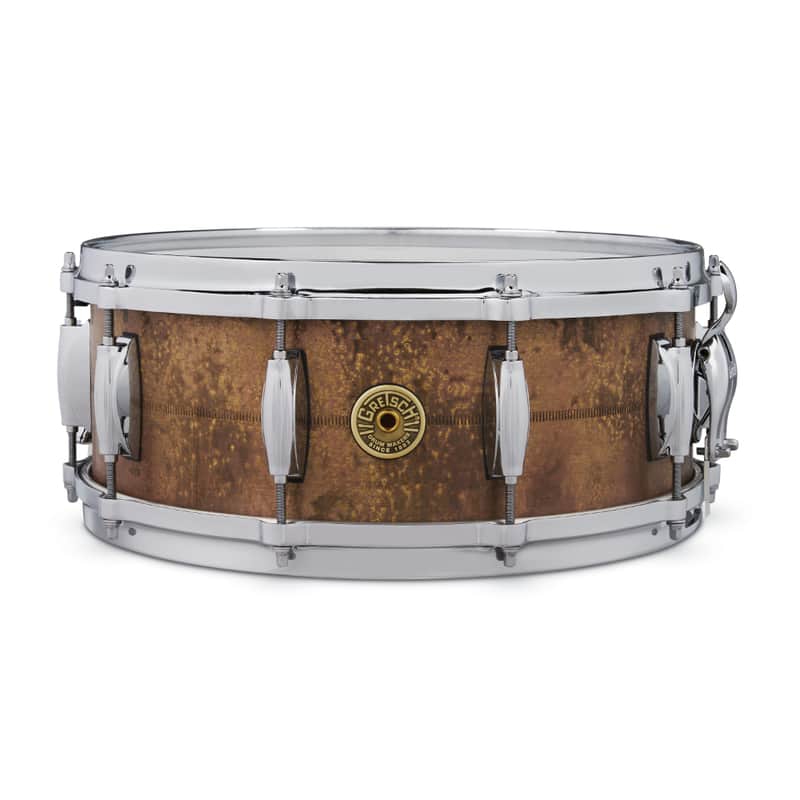 Gretsch GAS5514-KC Keith Carlock Signature 5.5x14" Brass Snare Drum image 1