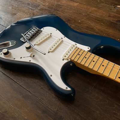 1980s Fender STM-60M Stratocaster 'E' Serial Electric Guitar Medium Scale MIJ Fujigen image 7