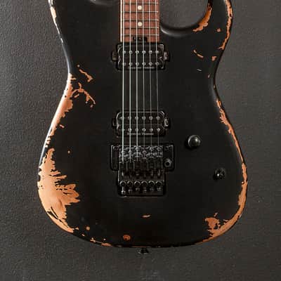 Charvel Pro-Mod Relic San Dimas Style 1 HH FR PF - Weathered Black image 2