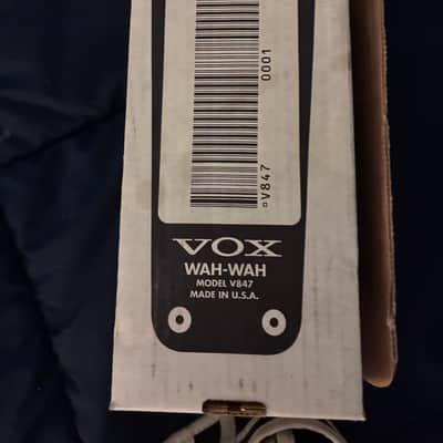 Vox V847 Wah 1994 - 2006 - Black / Chrome image 5
