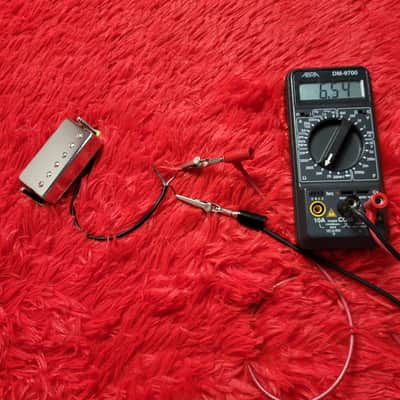 2000's-2020's G&B Chrome Covered Humbucker - 13.45K ohm - Korea image 9