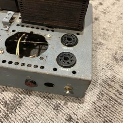 RCA MI-12211-B vintage tube amplifier project PA bridging amp PT 1010 VCT 6L6 PP image 3