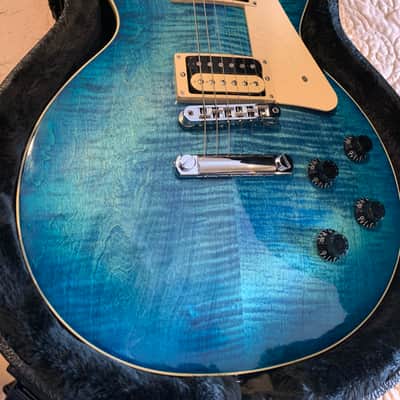 Gibson Les Paul 2025 - AAA Flame Top Ocean Water Perimeter image 2