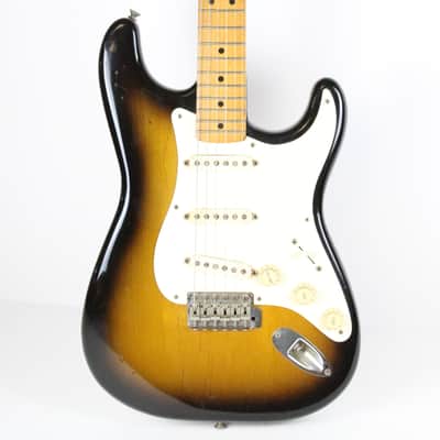1987 Fender American Vintage 1957 Reissue Stratocaster '57 AVRI Sunburst +OHSC 3-Way Switch 1980s USA Strat image 6