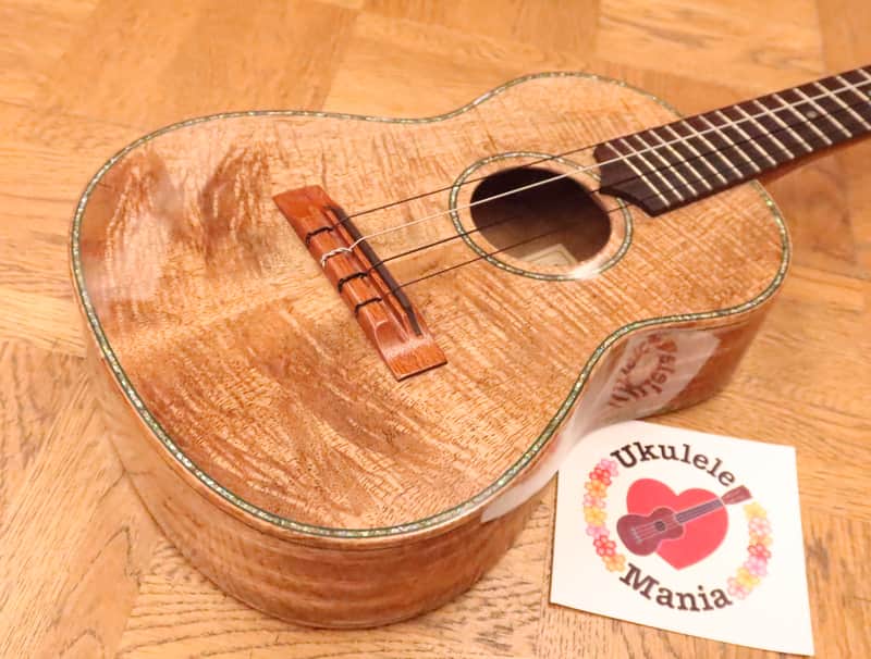 Maui Music Deluxe Mango Wood Shell Inlay TenorUkulele #5088 image 1