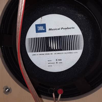 SMS CLASSIC, MCINTOSH MC 50, JBL K120  - JERRY GARCIA AMP image 4
